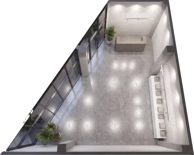 Lokal P/L10, 81 m² - Blloku D, përdhesa